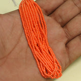 5 Bunch of Preciosa Seed Bead Strings Luster Opaque