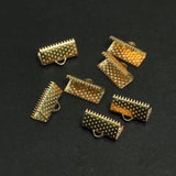 13mm Ribbon Clamp Crimp Ends