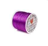 40 Mtr, 0.5mm Colored Flat Elastic Thread Neon