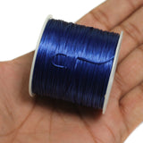 40 Mtr, 0.5mm Colored Flat Elastic Thread Neon