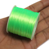 40 Mtr, 0.5mm Colored Flat Elastic Thread Neon