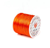 40 Mtr, 0.5mm Colored Flat Elastic Thread Neon