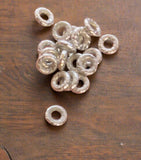 CCB Round Rings Silver Finish 8mm