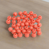 500 Pcs, 4mm Light Pink Round Glass Beads