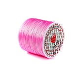 40 Mtr, 0.5mm Colored Flat Elastic Thread Neon