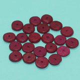 100 Pcs,4x15mm Disc Wooden Beads Natural