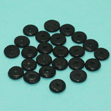 100 Pcs,4x15mm Disc Wooden Beads Natural