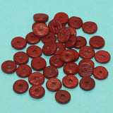 200 Pcs,3x10mm Disc Wooden Beads Natural