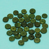 200 Pcs,3x10mm Disc Wooden Beads Natural