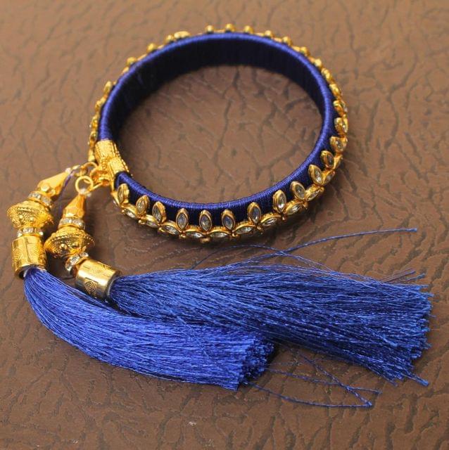 Fabulous Style Silk Thread Bracelet In Multicolor
