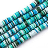 6mm Polymer Clay Fimo Ring Beads 1 String