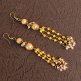 Designer Beaded Pearl Earring