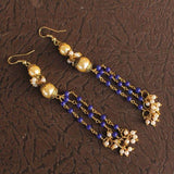 Designer Beaded Pearl Earring