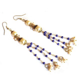 Designer Beaded Pearl Earring