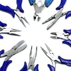 Jewellery Making Stainless Steel Pliers Tool, Pack Of 8 Pliers Combo –  beadsnfashion