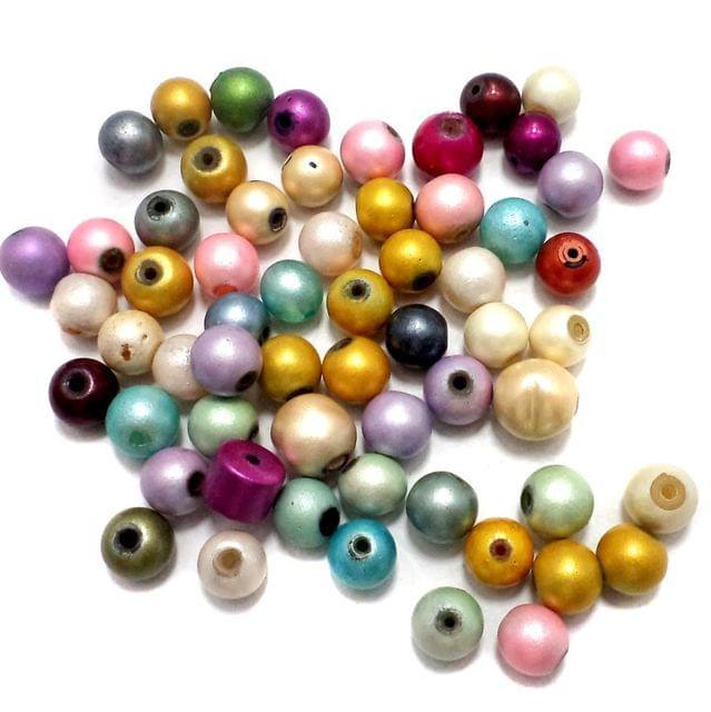 120+ Disco Round Beads Assorted 8 mm – beadsnfashion