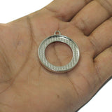 1.25 Inches Round Bezel Setting Pendant Base Frame