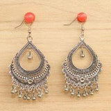 Antique Chandbali Stone Earrings