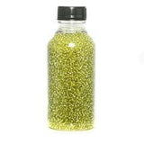 Silver Line Glass Seed Beads Peridot 11/0