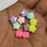 100 Pcs, 10mm Multicolor Star Acrylic Beads