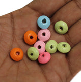 5x11mm Donut Wooden Beads